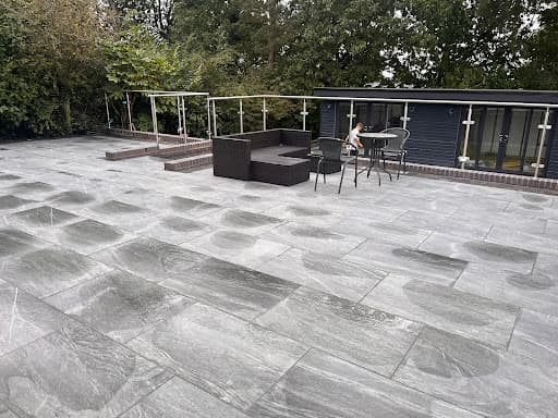 British drives and patios — Customer photo