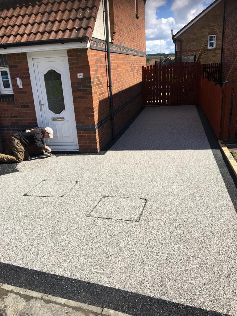 Right resin driveways