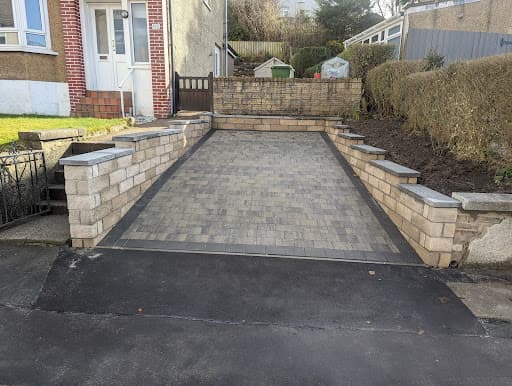 Block Solid Paving — Customer photo