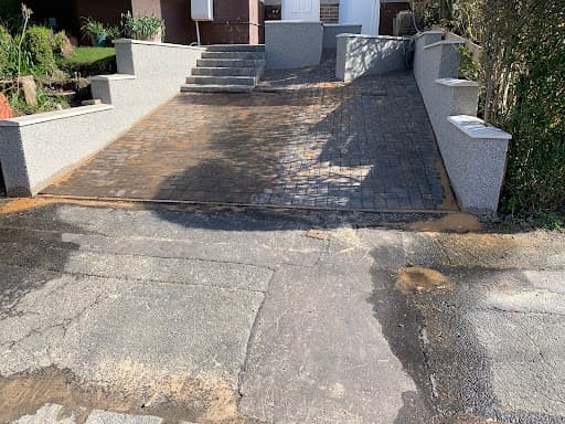 The Glasgow Paving Company Resin Driveways, Block Paving & Landscaping — Customer photo