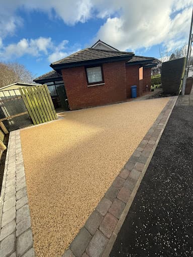 The Glasgow Paving Company Resin Driveways, Block Paving & Landscaping — Customer photo