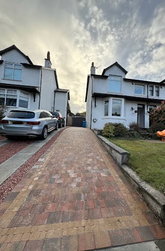 The Glasgow Paving Company Resin Driveways, Block Paving & Landscaping — Customer photo